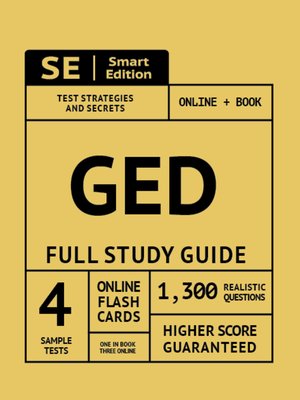 cover image of GED Full Study Guide